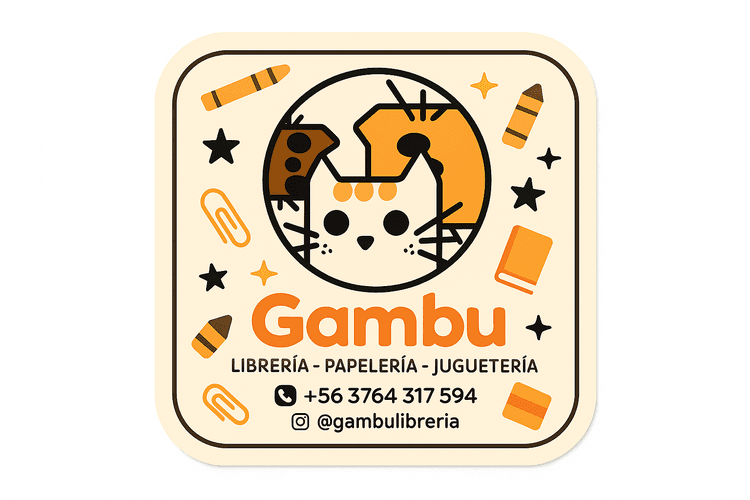 Cuaderno Mágico de Stickers y Actividades - Gambu