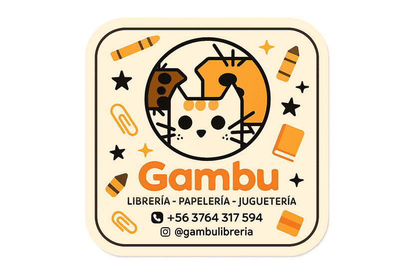 Cuaderno Mágico de Stickers y Actividades - Gambu